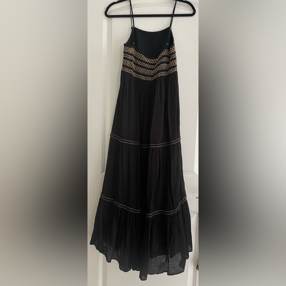 Zara Cotton Embroidered Midi Dress - Picture 4 of 4